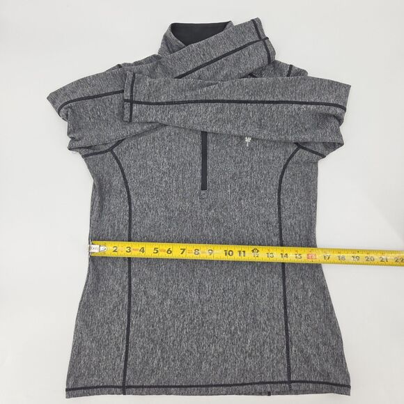 Antigua Mockneck Pullover Top Womens Size Small 1/4 Zip Pullover Athleisure Gym - Picture 6 of 7
